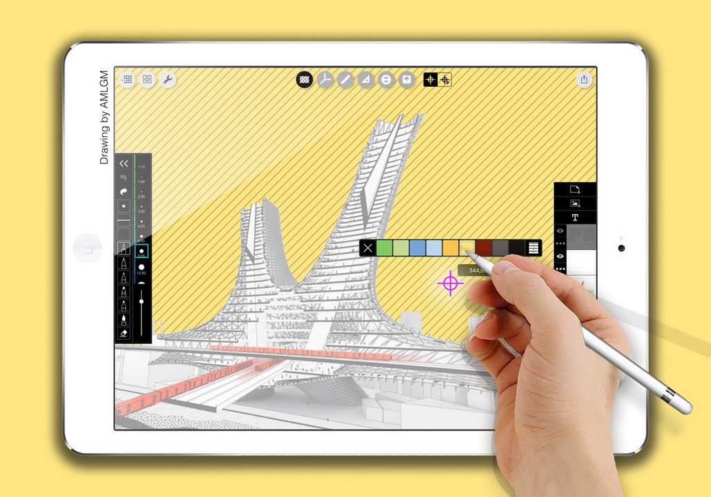 Morpholio Trace приложение для iPad Pro и Apple Pencil